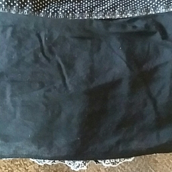 No Boundaries Mini Skirt Size 11 (Juniors) Black Polkadot - Picture 5 of 5